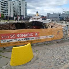 Couldn't resist the name Nomadic, one of the tugs that assisted the Titanic!